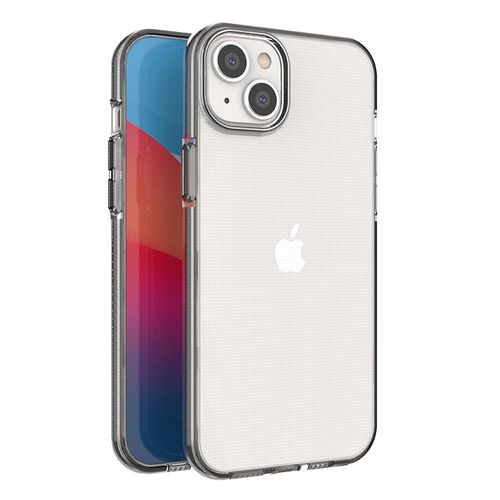 Spring Case case for iPhone 14 Plus silicone case with a frame black, Hurtel 9145576265369 9145576265369