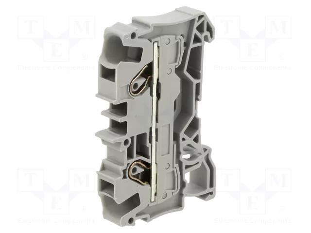 Splice terminal: rail; 2006; for DIN rail mounting; spring clamp WAGO 2006-1201