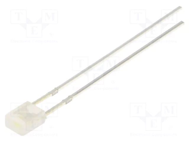 LED; white cold; rectangular; 3.2x3.2x4.15mm; 500÷750mcd; 100° OPTOSUPPLY OSW5YK7BA2B