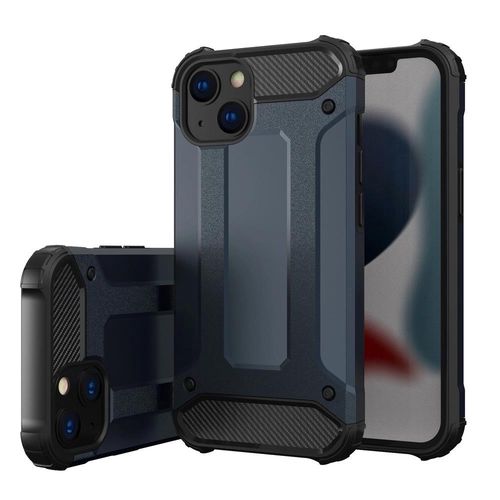 Hybrid Armor case for iPhone 14 armored hybrid cover blue, Hurtel 5907769348662 5907769348662