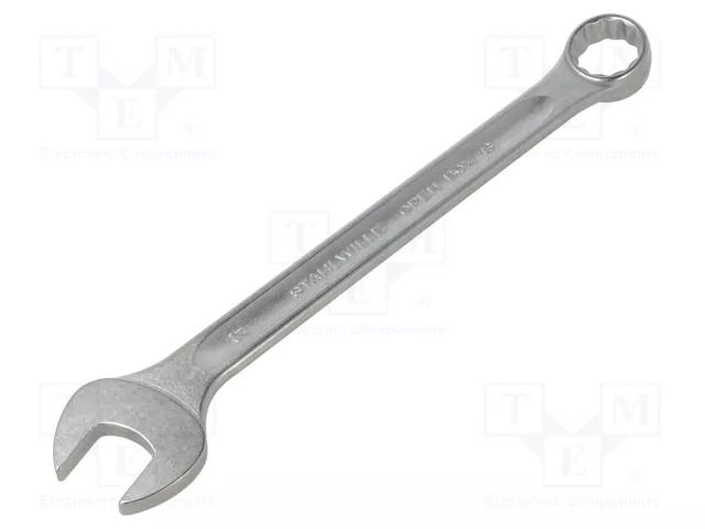 Wrench; combination spanner; 21mm; chromium plated steel STAHLWILLE ST-40082121