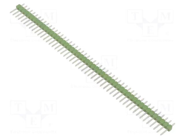 Connector: pin strips; pin header; AMPMODU MOD II; male; PIN: 50 TE Connectivity 5-826936-0