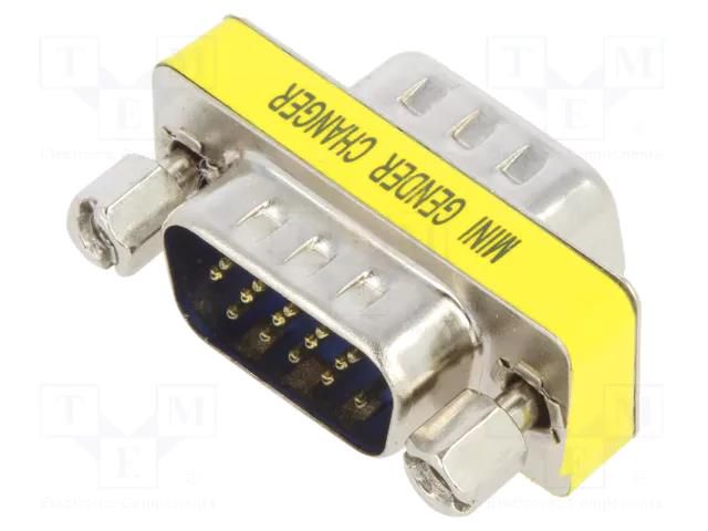 Transition: adapter; D-Sub 15pin HD male,both sides CONNFLY DS1082-03-15P8LNCC