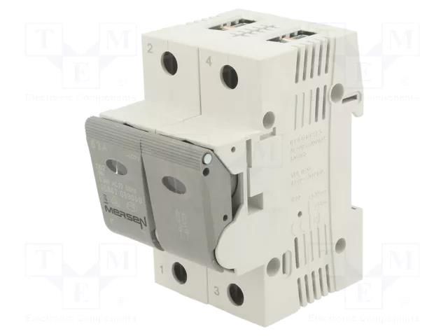 Fuse acces: fuse disconnector; 63A; fuse: D02; -20÷60°C; 400V; IP20 MERSEN J1012606