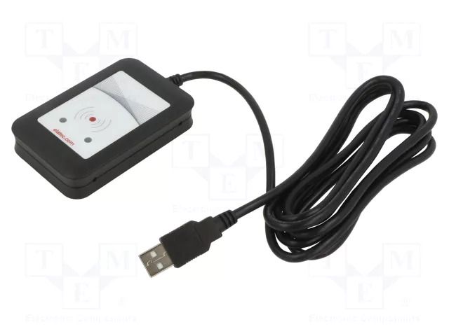 RFID reader; 4.3÷5.5V; USB; antenna; Range: 100mm; 88x56x18.5mm ELATEC T4BT-BB2BEL7-XBPI