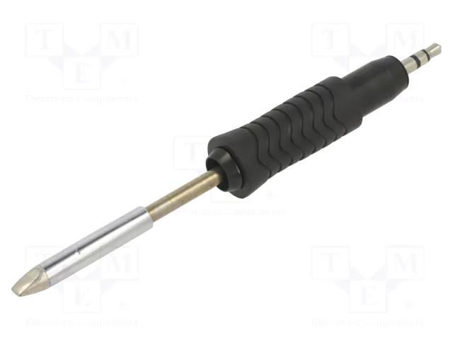 Tip; chisel,elongated; 3.2x0.8mm; for  soldering iron WELLER WEL.RTUS-032SLMS