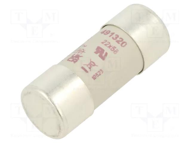 Fuse: fuse; 50A; 690VAC; 700VDC; aR; 22x58mm DF ELECTRIC 491320