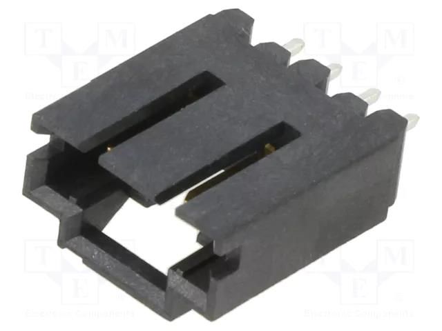 Connector: wire-board; socket; male; AMPMODU MTE; 2.54mm; PIN: 4 TE Connectivity 5-103735-3