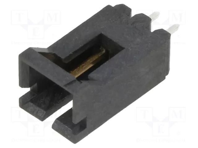 Connector: wire-board; socket; male; PIN: 2; AMPMODU MTE; straight TE Connectivity 5-104363-1