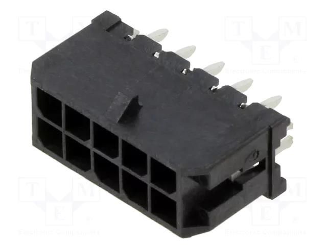 Connector: wire-board; socket; male; Micro-Fit 3.0; 3mm; PIN: 10 MOLEX MX-43045-1024