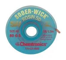 DESOLDERING BRAID, 1.524M, 5.3MM 8065