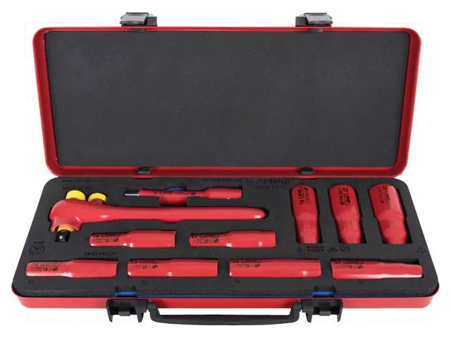 Wrenches set; 6-angles,insulated,socket spanner; Mounting: 1/2" UNIOR UNIOR-625166