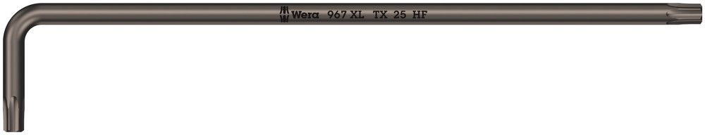 967 XL HF TORX® L-key with holding function, long, TX 25x154, Wera 05024456001