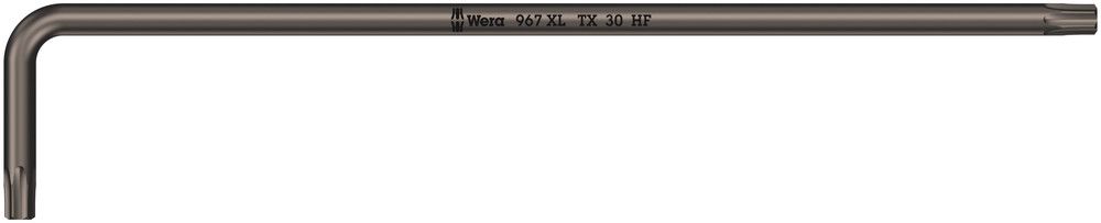 967 XL HF TORX® L-key with holding function, long, TX 30x195, Wera 05024458001