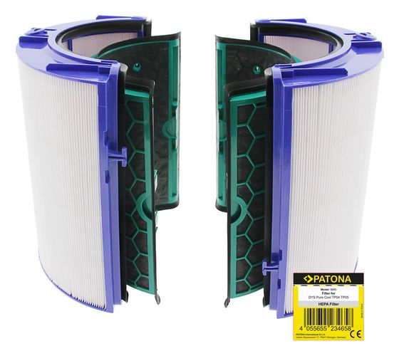 PATONA HEPA Filter f. Dyson Pure Cool DP04 DP05 TP04 TP05 969048-02, PATONA 9680 4055655234658