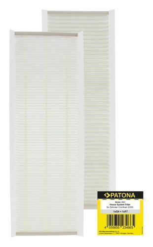 PATONA Filter G4 and G7 for ventilation system Zehnder Comfoair Q350 Q450 Q600, PATONA 9681 4055655234665