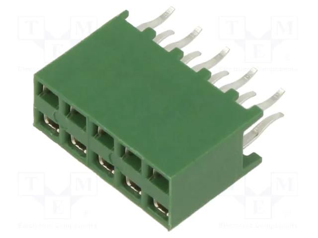 connector 2X5P HV100 REC CON. TE, 8.5MM TE Connectivity 215309-5