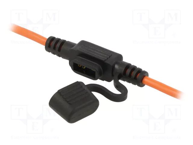 Fuse holder; 11mm; 30A; Leads: cables; -40÷85°C; 58V OPTIFUSE LPM-01B-12OR