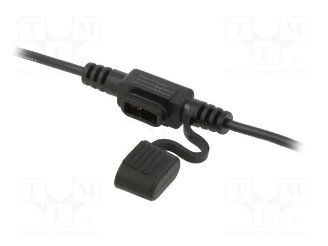 Fuse holder; 11mm; 20A; Leads: cables; -40÷85°C; 58V OPTIFUSE LPM-01B-14B