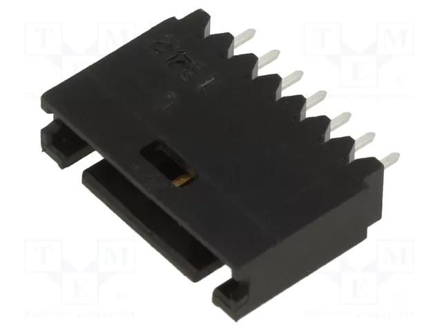 Connector: wire-board; socket; male; PIN: 7; AMPMODU MOD II; 2.54mm TE Connectivity 5-102202-4