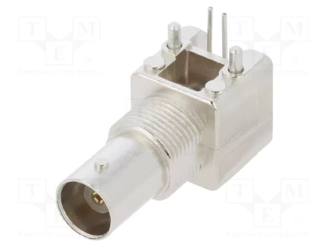 Connector: BNC; socket; female; Plating: gold-plated; THT; 50Ω TE Connectivity 5227677-1