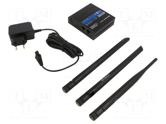 Module: router LTE; IEEE 802.11b/g/n; DDR2; 16MBFLASH,128MBSRAM TELTONIKA RUT200