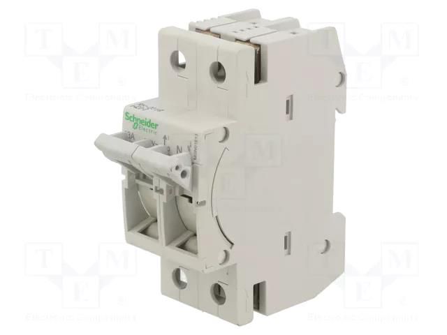 Fuse disconnector; D01; for DIN rail mounting; 13A; Poles: 1+N SCHNEIDER ELECTRIC MGN01613