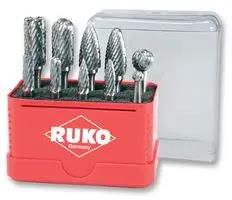 ROTARY BURR SET, TC, 10PC 116002