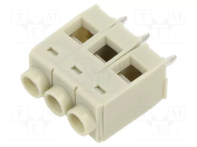 Connector: PCB terminal block; terminal; angled 90°; on PCBs XINYA XY169-3P-5.0-GR