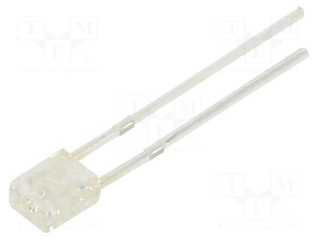 LED; green; rectangular; 2x3.2x4.15mm; 220÷330mcd; 120°; 5mA OPTOSUPPLY OSG58A7BC1F