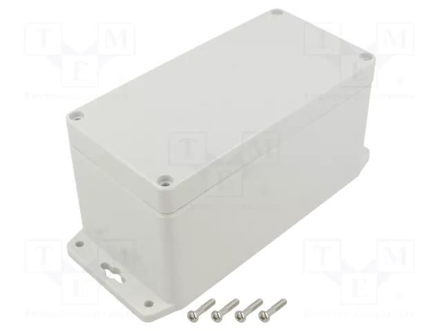 Enclosure: multipurpose; X: 80mm; Y: 160mm; Z: 85mm; polycarbonate GAINTA G265MF-IP67