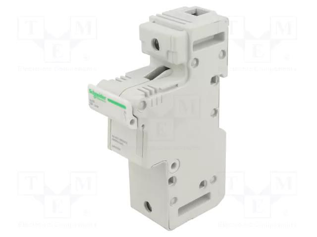 Fuse base; for DIN rail mounting; Poles: 1 SCHNEIDER ELECTRIC A9GSB592