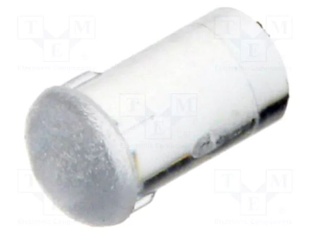 Fiber for LED; Ø3mm; L: 4.8mm; round; Front: convex; straight; PLP2 BIVAR PLP2-188