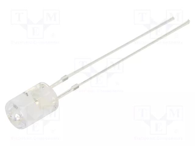 CRLED; yellow; 5mm; 1000mcd; 100°; Front: flat; 5.5÷20VDC; -30÷85°C OPTOSUPPLY OSY5PA5GA1B-CR14
