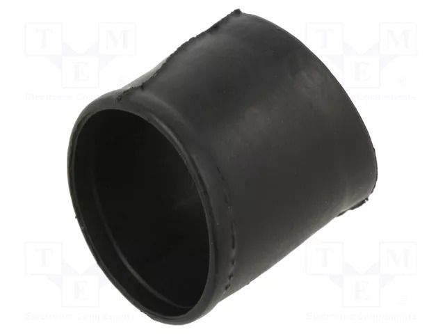 Heat shrink boot; glueless,angular; 18mm; black; -75÷150°C TE Connectivity 222A111-25-G07-0