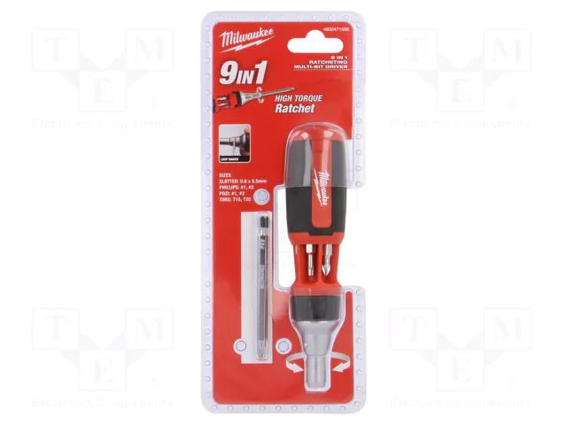 Phillips,Pozidriv®,slot,Torx®; short Milwaukee MW-4932471598