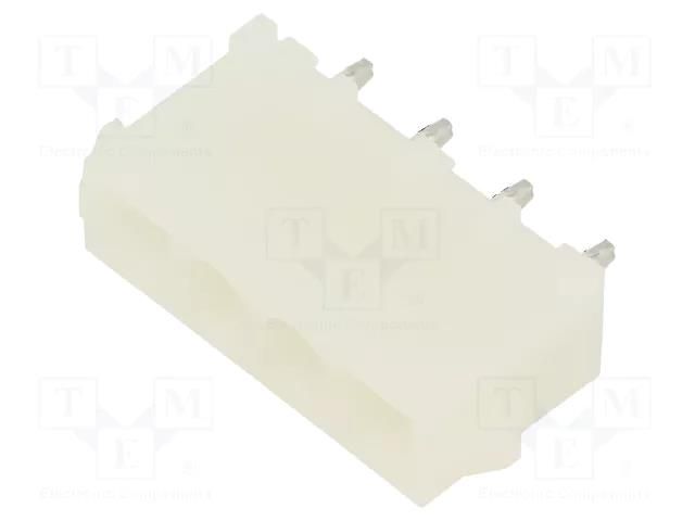 Connector: wire-board; socket; female; Universal MATE-N-LOK; 1x4 TE Connectivity 350761-4