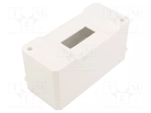 Enclosure: for modular components; IP30; white; No.of mod: 3 JONEX JX-S-3-WH