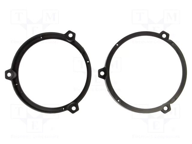 Speaker frame; 165mm; Kia; Kia Rio IV 2017->; 2pcs. 4CARMEDIA RAM-20.510/K
