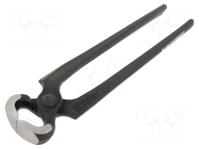 Carpenters pincers; end,cutting; phosphate head,forged,cure UNIOR UNIOR-607860