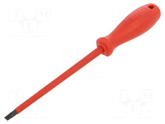 Screwdriver; insulated; slot; 6,5x1,2mm; Blade length: 150mm UNIOR UNIOR-616475