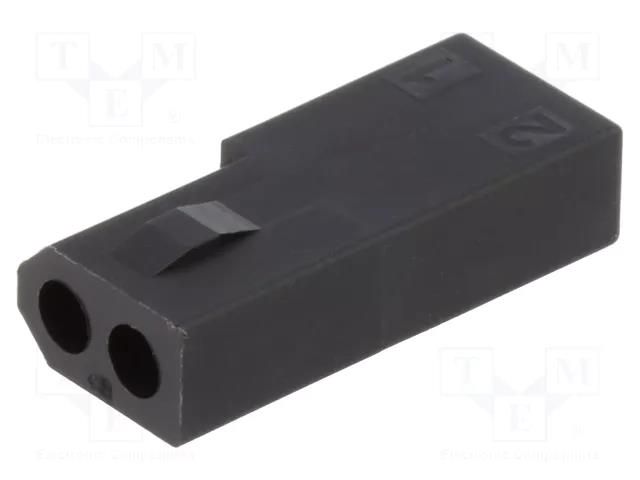 connector 062 Pwr Conn Rcpt Black Free Hng 2Ckt MOLEX MX-03-06-6023