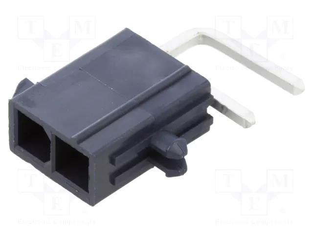 Connector: wire-board; socket; male; Mini-Fit Jr; 4.2mm; PIN: 2 MOLEX MX-172448-0002