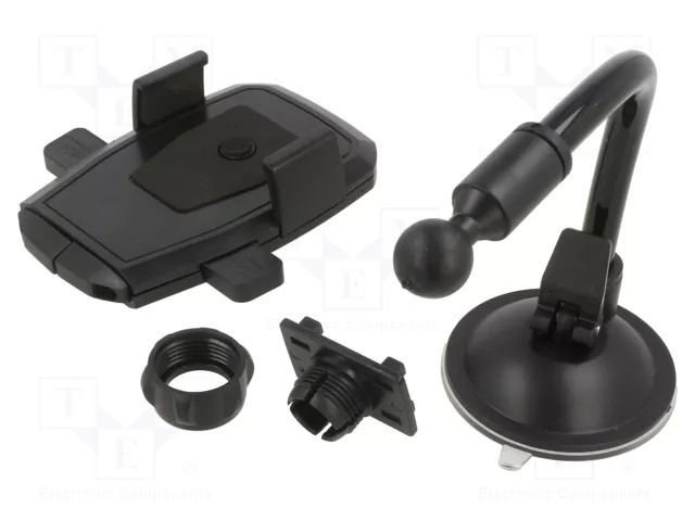Car holder; black; for windscreen; Size: 40-100mm GEMBIRD TA-CHW-04