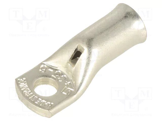 Tip: ring tube; M6; 35mm2; crimped; for cable; non-insulated; 2AWG TE Connectivity 710027-1