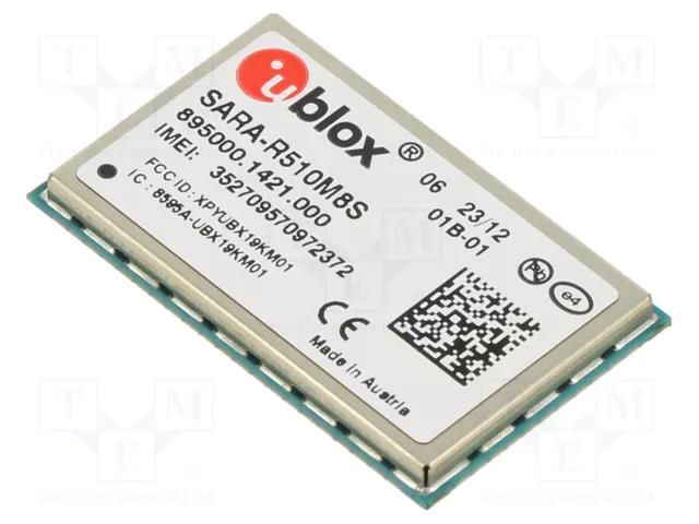 Module: LTE; GNSS; 5G ready; SARA-R5; SMD; 16x26x2.2mm u-blox SARA-R510M8S-01B