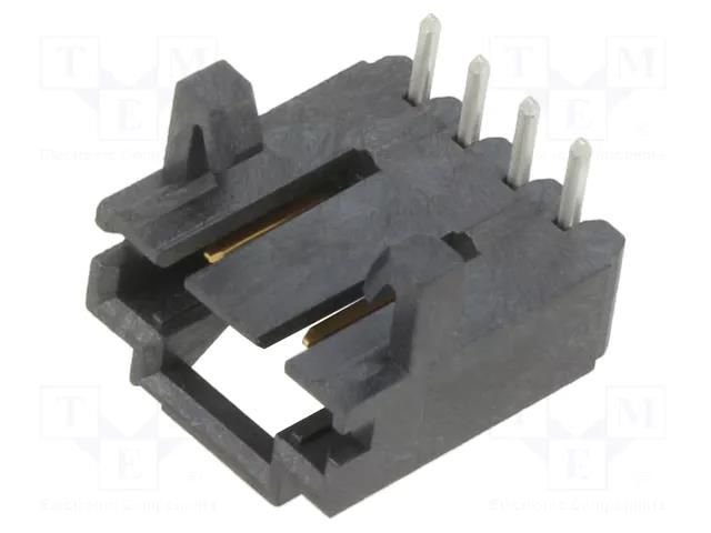 Connector: wire-board; socket; male; AMPMODU MTE; 2.54mm; PIN: 4 TE Connectivity 5-103673-3