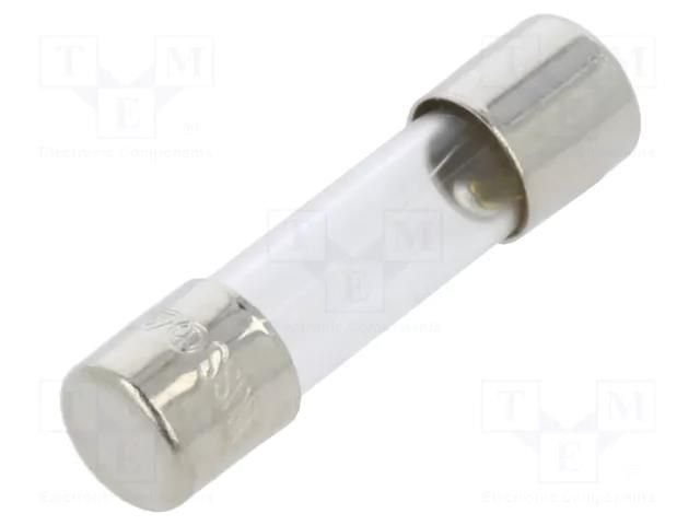 Fuse: fuse; 1.6A; 250VAC; quick blow; cylindrical,glass; 5x20mm EATON/BUSSMANN BK1-S500-1-6-R