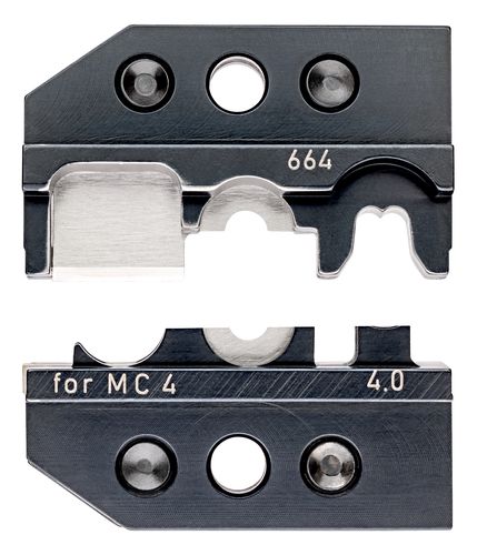KNIPEX 97 49 66 4 Crimping die for solar cable connectors MC4® (Multi-Contact) & MC4® EVO2  97 49 66 4 4003773072096