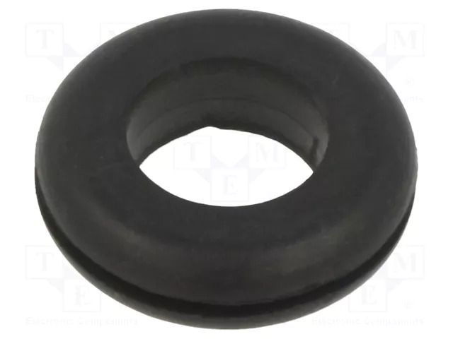 Grommet; Ømount.hole: 20.62mm; Øhole: 14.27mm; rubber KEYSTONE KEYS750